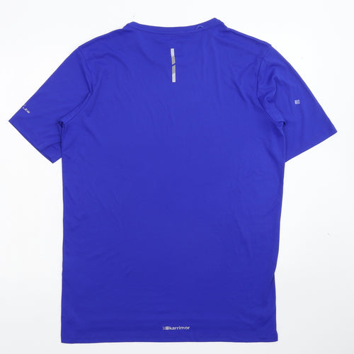 Karrimor Mens Blue   Jersey T-Shirt Size L