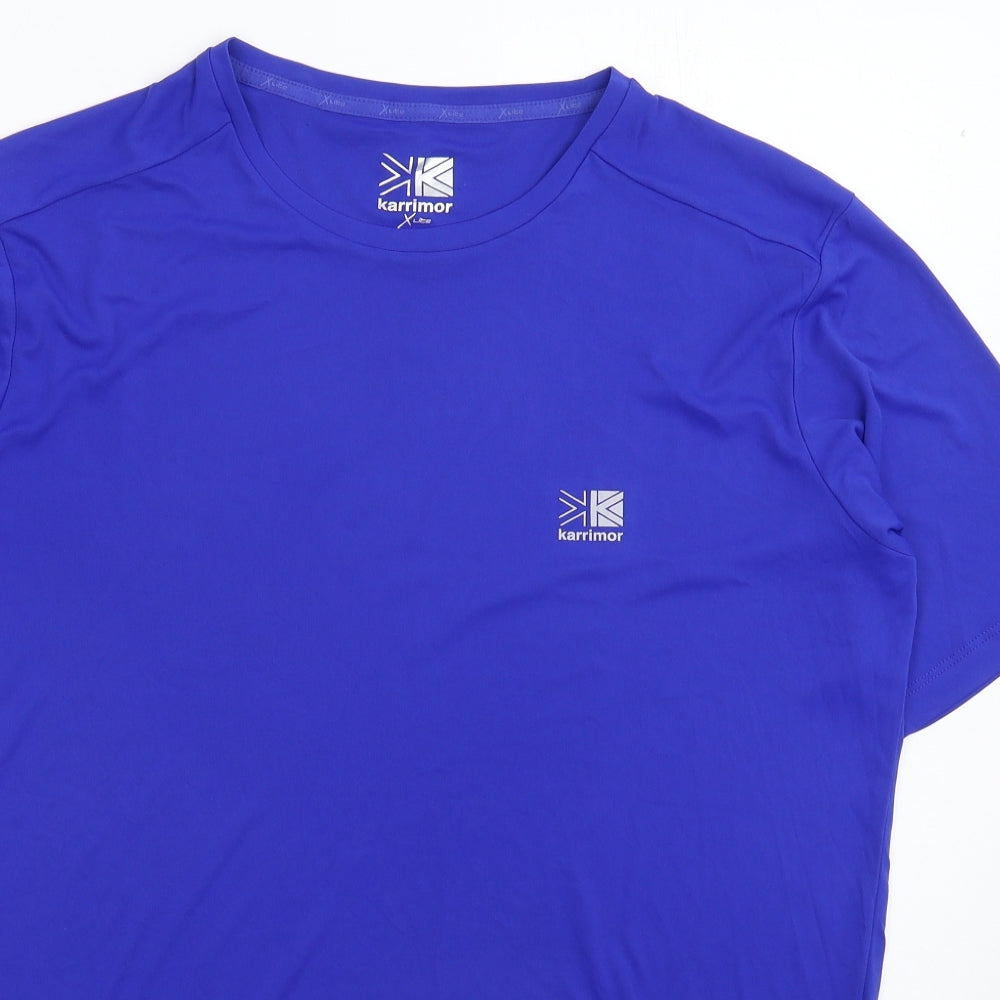 Karrimor Mens Blue   Jersey T-Shirt Size L