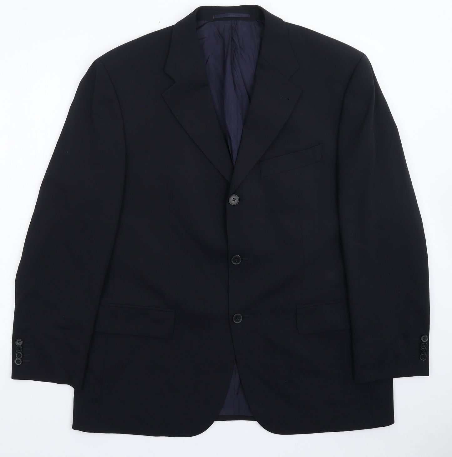 Baumler Mens Blue   Jacket Suit Jacket Size 44