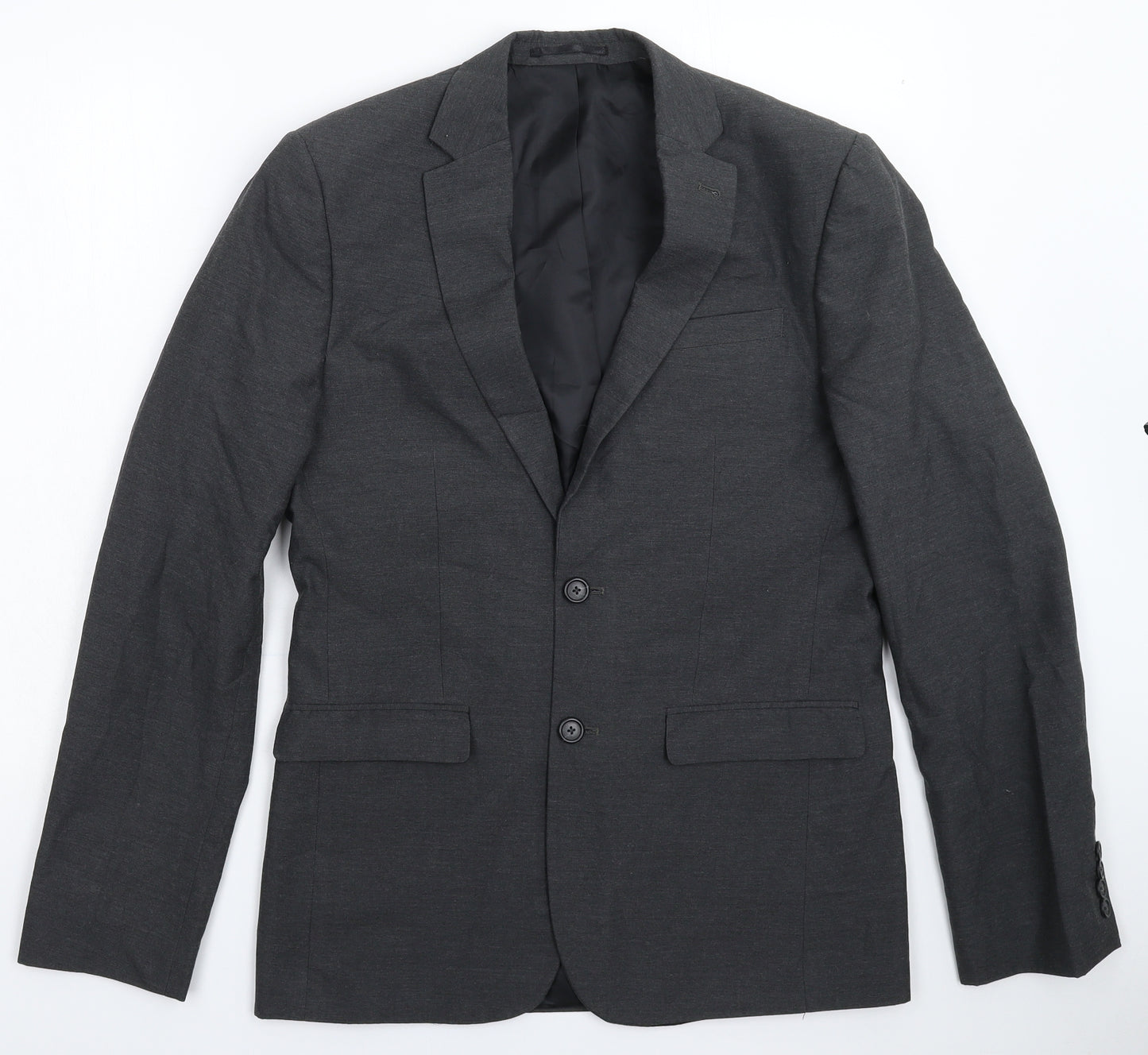 ASOS Mens Grey   2 Piece Suit Size 38 L32 in