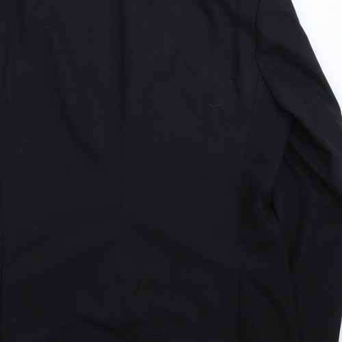 Jeff Banks Mens Black   Jacket Suit Jacket Size 42