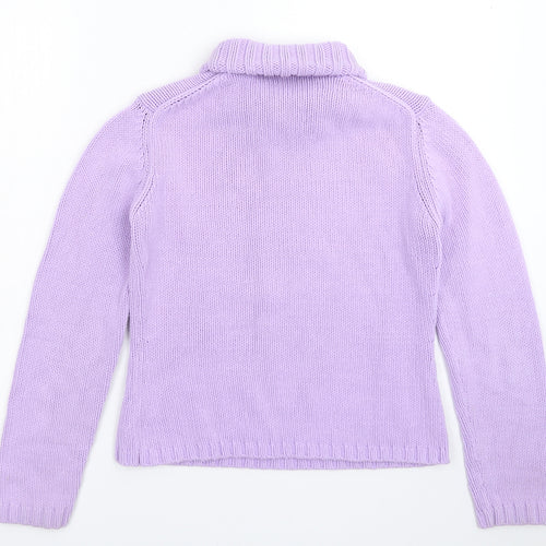 NEXT Womens Purple  Knit Pullover Jumper Size 12
