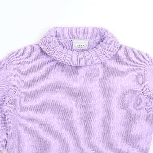 NEXT Womens Purple  Knit Pullover Jumper Size 12