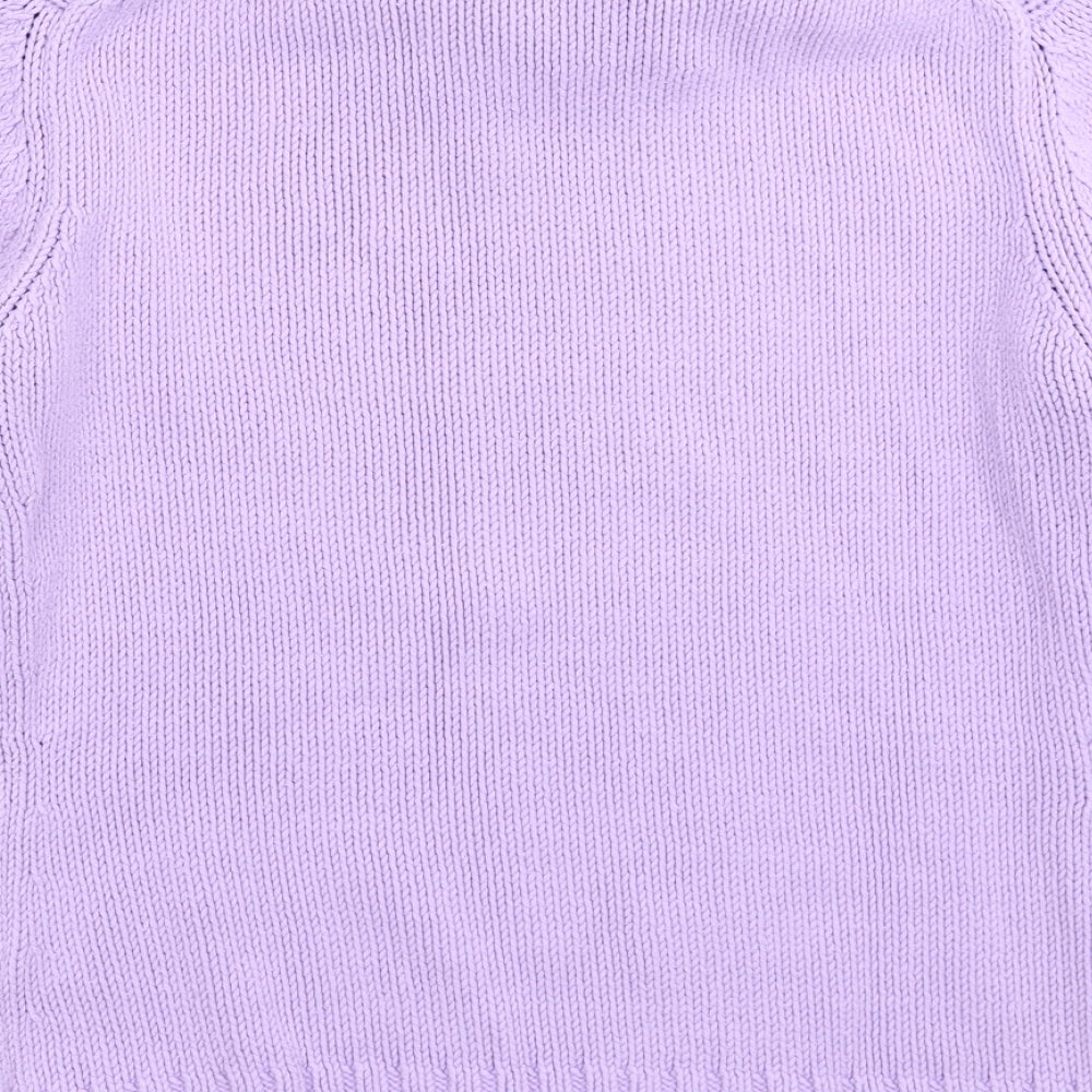 NEXT Womens Purple  Knit Pullover Jumper Size 12