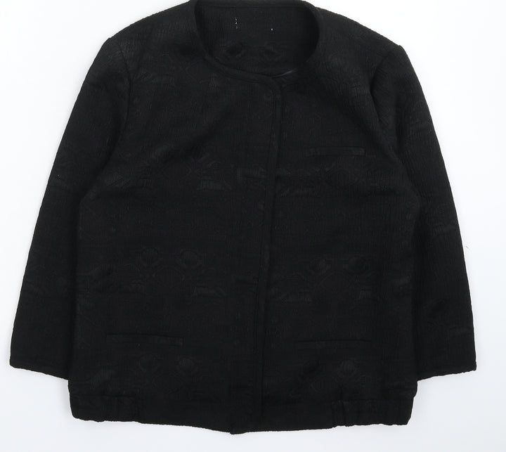 Debenhams Womens Black   Jacket  Size 14