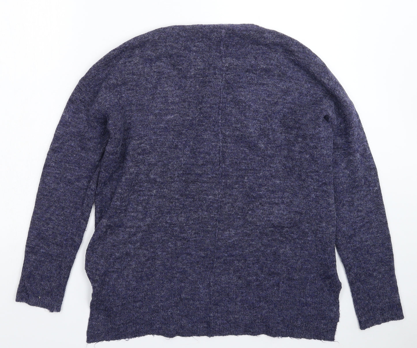 Papaya Womens Blue  Knit Pullover Jumper Size M