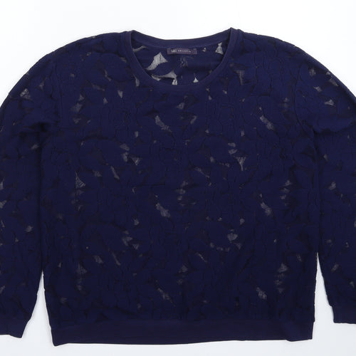 Marks and Spencer Womens Blue   Pullover Jumper Size 16