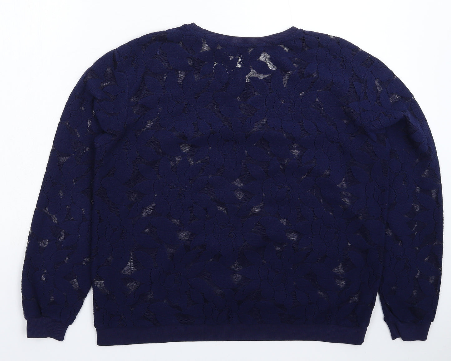 Marks and Spencer Womens Blue   Pullover Jumper Size 16