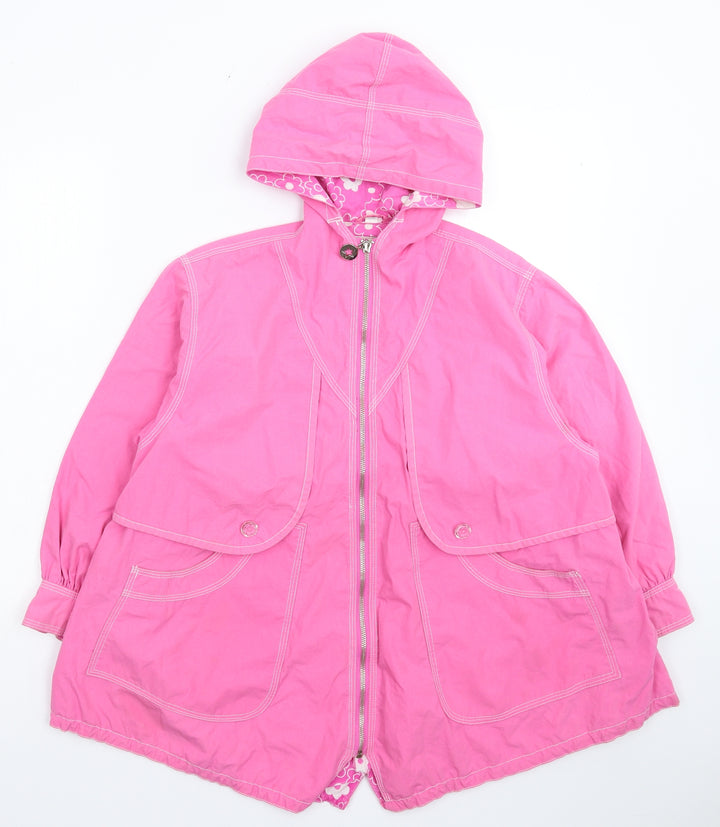 Top Five Girls Pink   Jacket Coat Size 9 Years