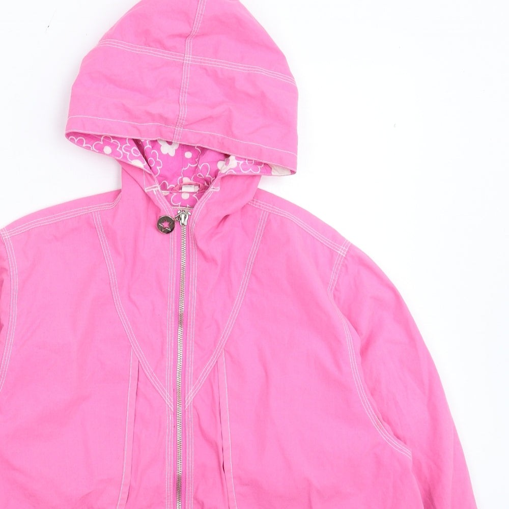 Top Five Girls Pink   Jacket Coat Size 9 Years