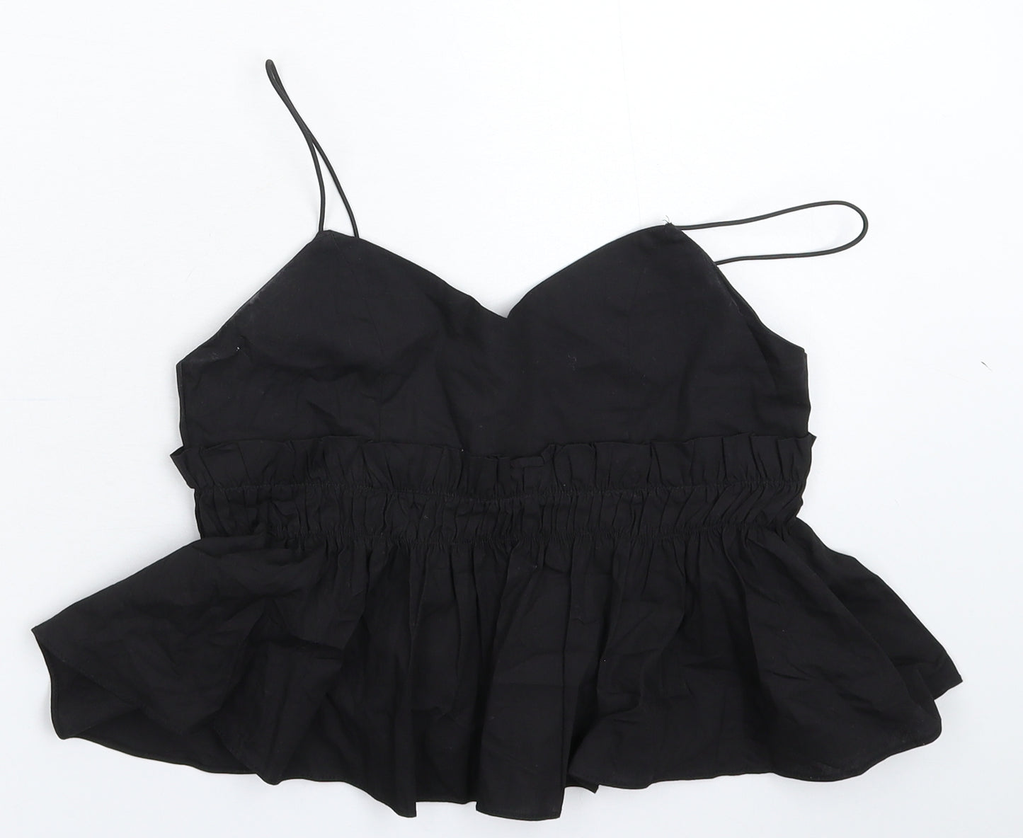 Missguided Womens Black   Basic Tank Size 6