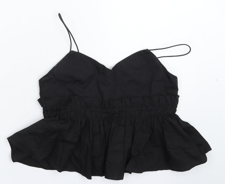 Missguided Womens Black   Basic Tank Size 6