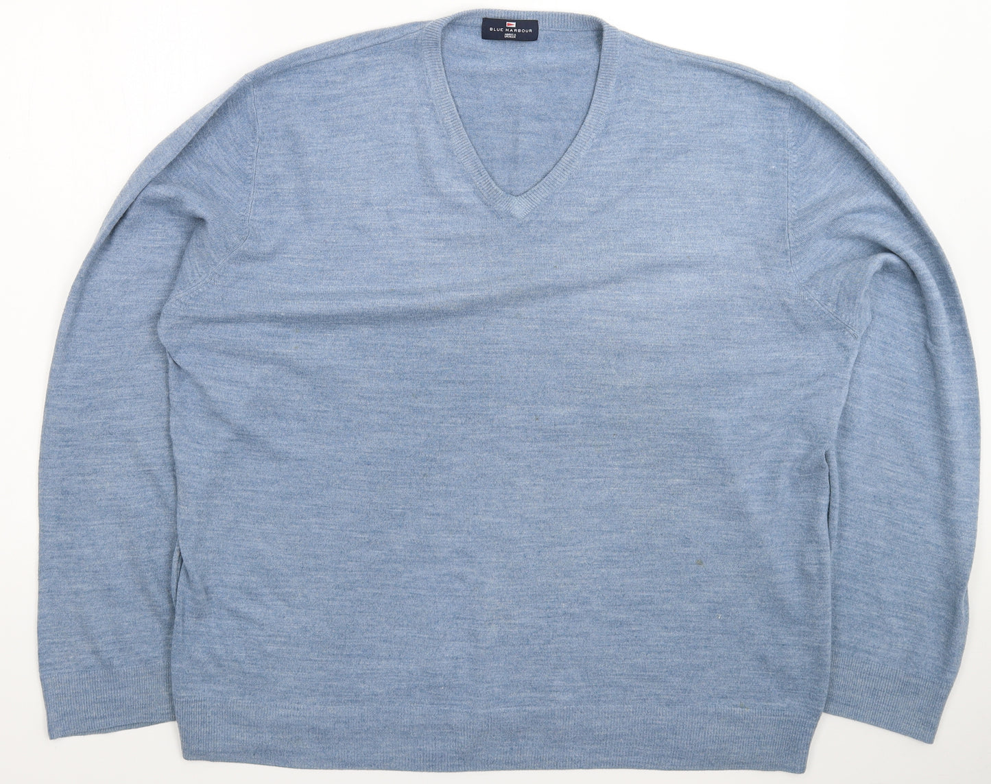 Marks and Spencer Mens Blue  Knit Pullover Jumper Size 2XL