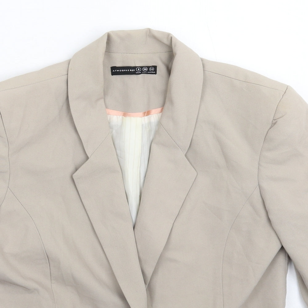 Atmosphere Womens Grey   Jacket Blazer Size 8
