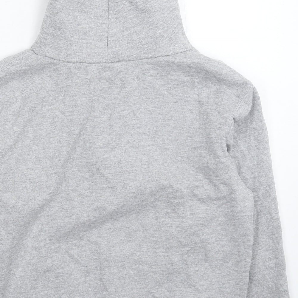 Cotton Ridge Mens Grey   Pullover Hoodie Size XS