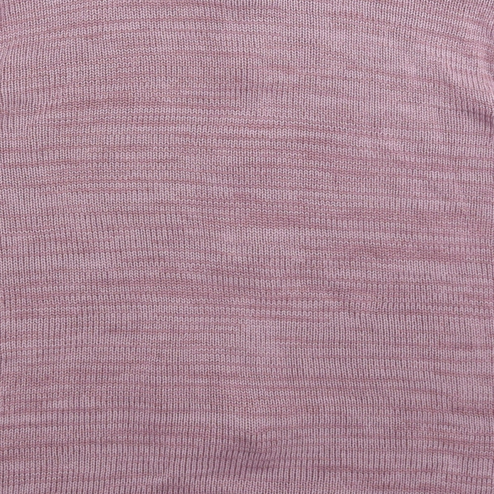 Bonmarché Womens Purple  Knit Cardigan Jumper Size M