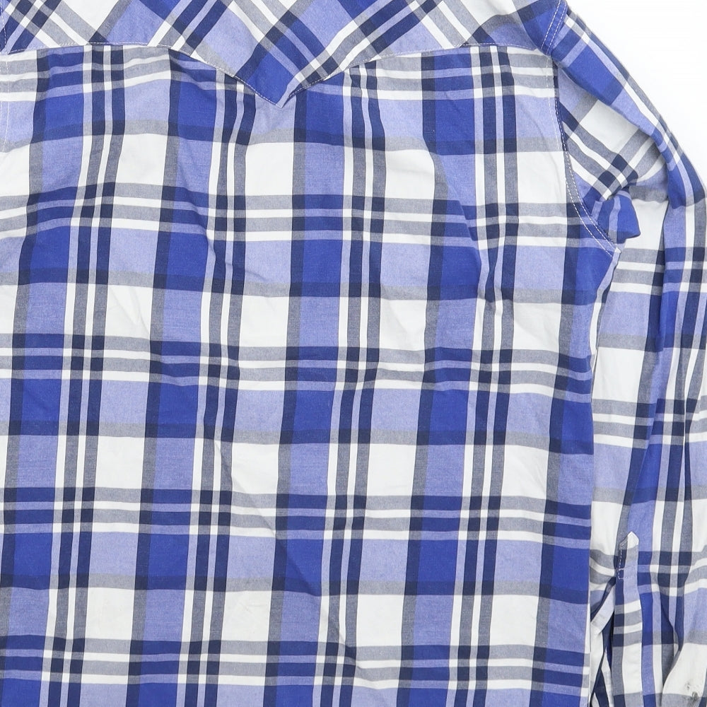 Levi's Mens Multicoloured Check   Button-Up Size S