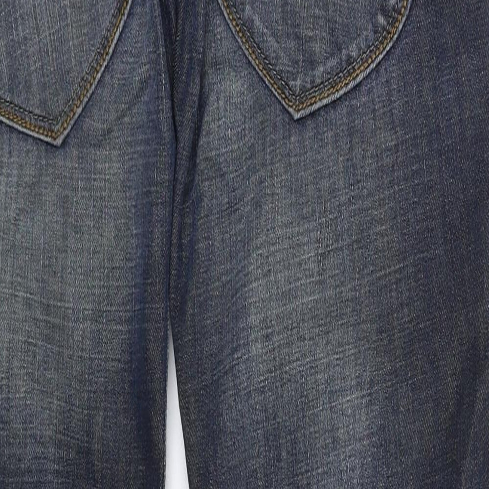 Fat Face Mens Blue  Denim Straight Jeans Size 31 L32 in