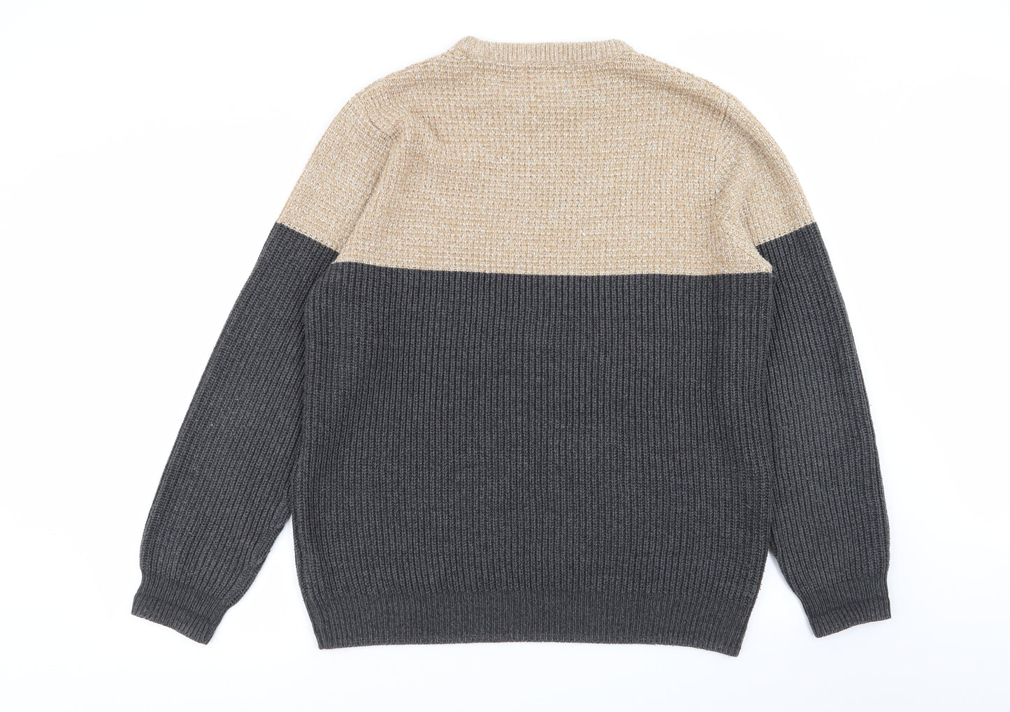 F&F Mens Multicoloured   Pullover Jumper Size L