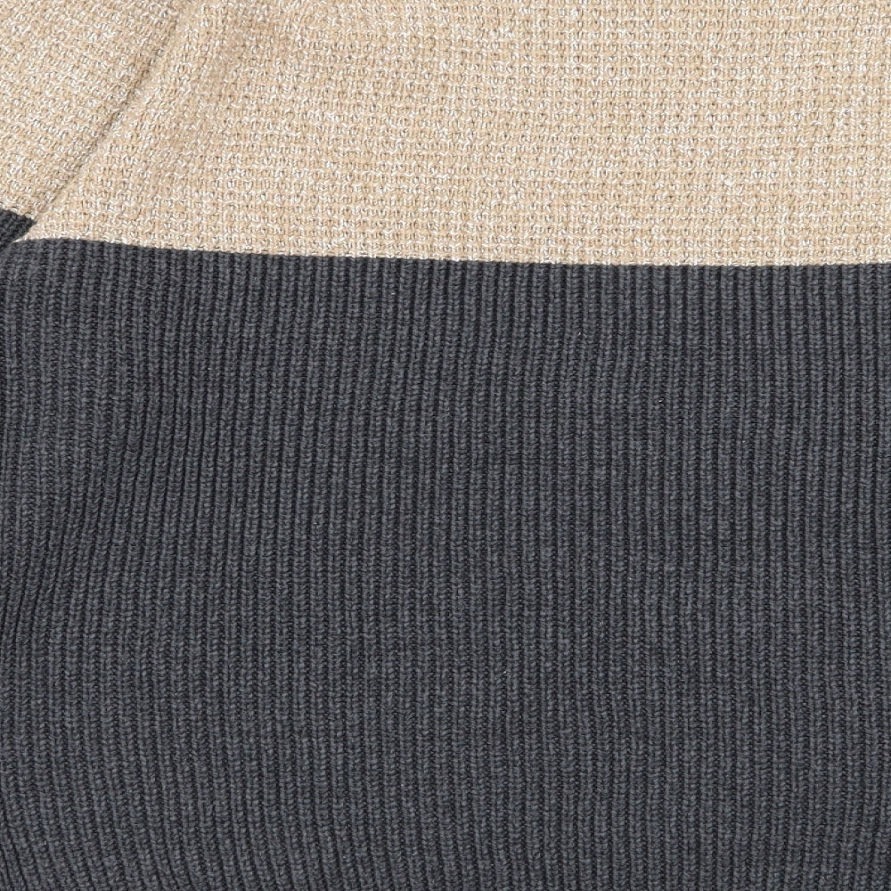 F&F Mens Multicoloured   Pullover Jumper Size L