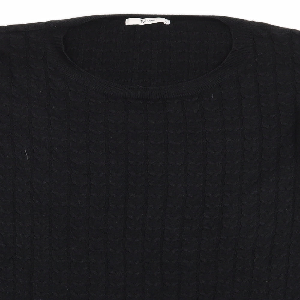 TU Womens Black   Pullover Jumper Size 22