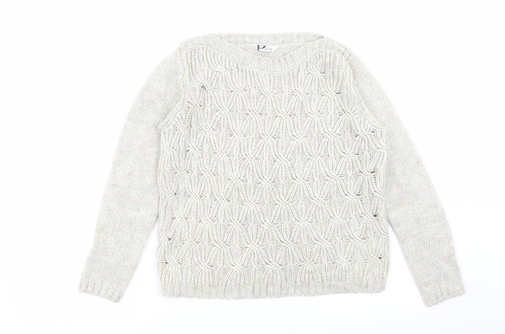 BHS Womens Multicoloured Pullover Jumper Size 12