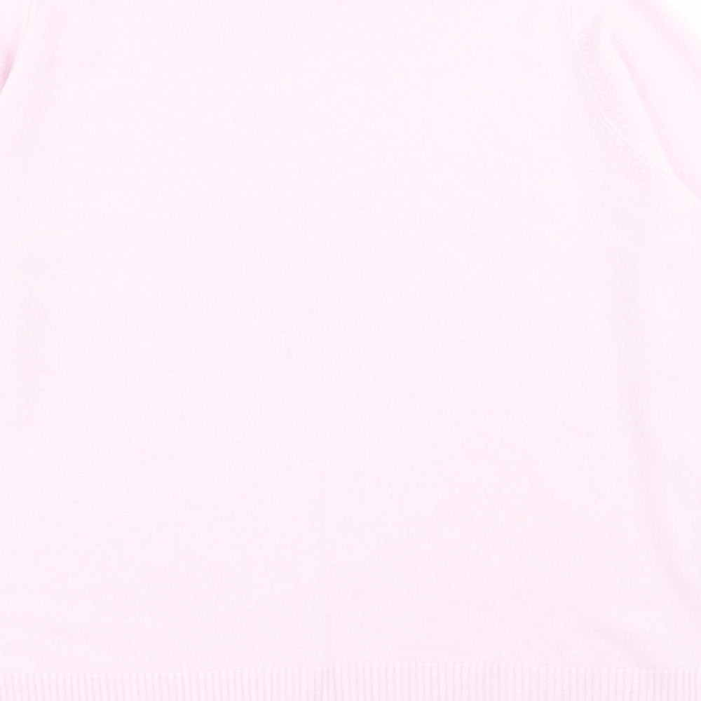 M&S Womens Pink   Pullover Jumper Size 14