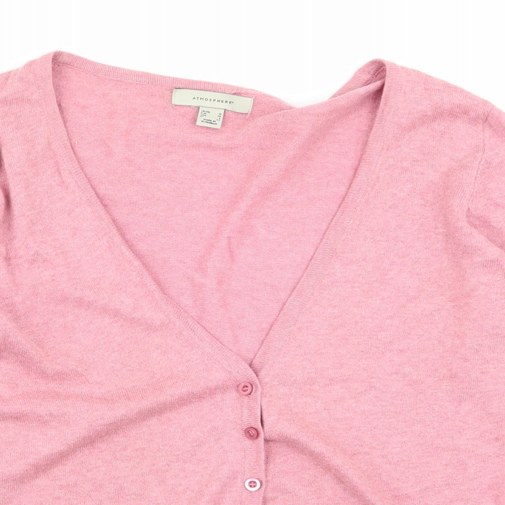 Primark Womens Pink   Cardigan Jumper Size 10