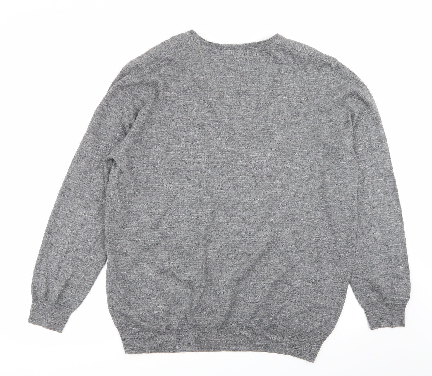 RJR.John Rocha Mens Grey   Pullover Jumper Size XL