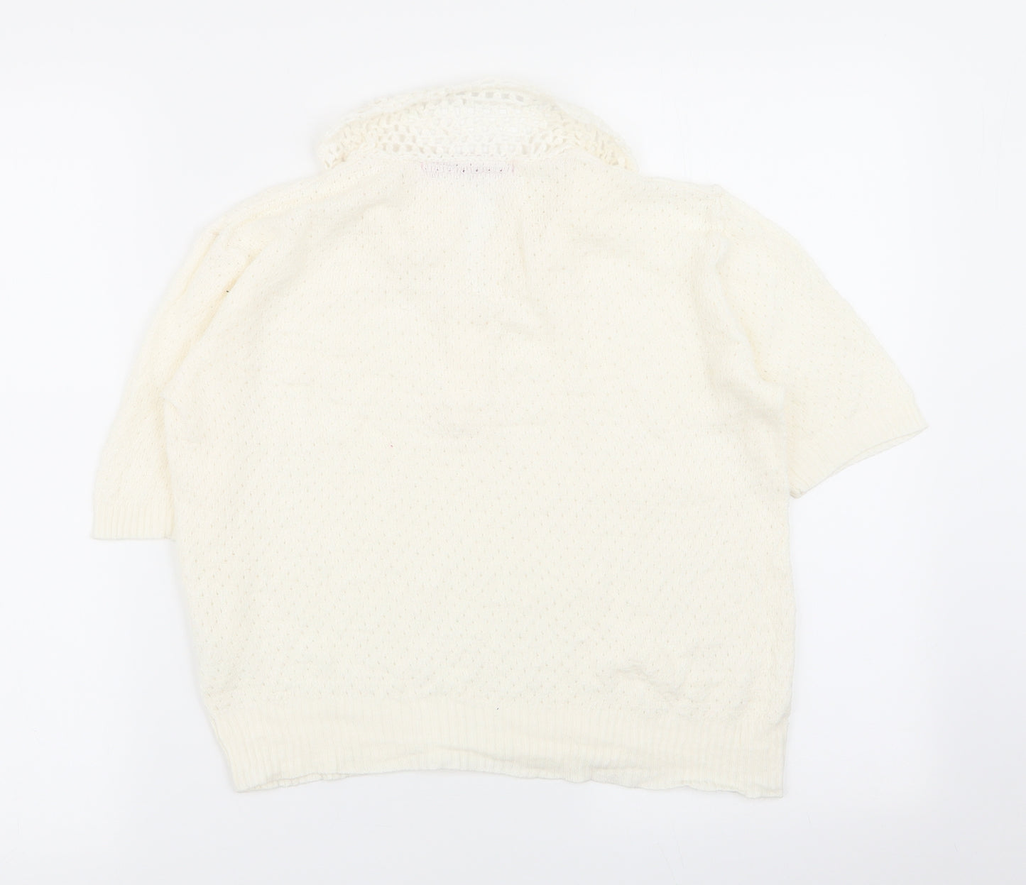 amalina Womens White   Basic Polo Size 10