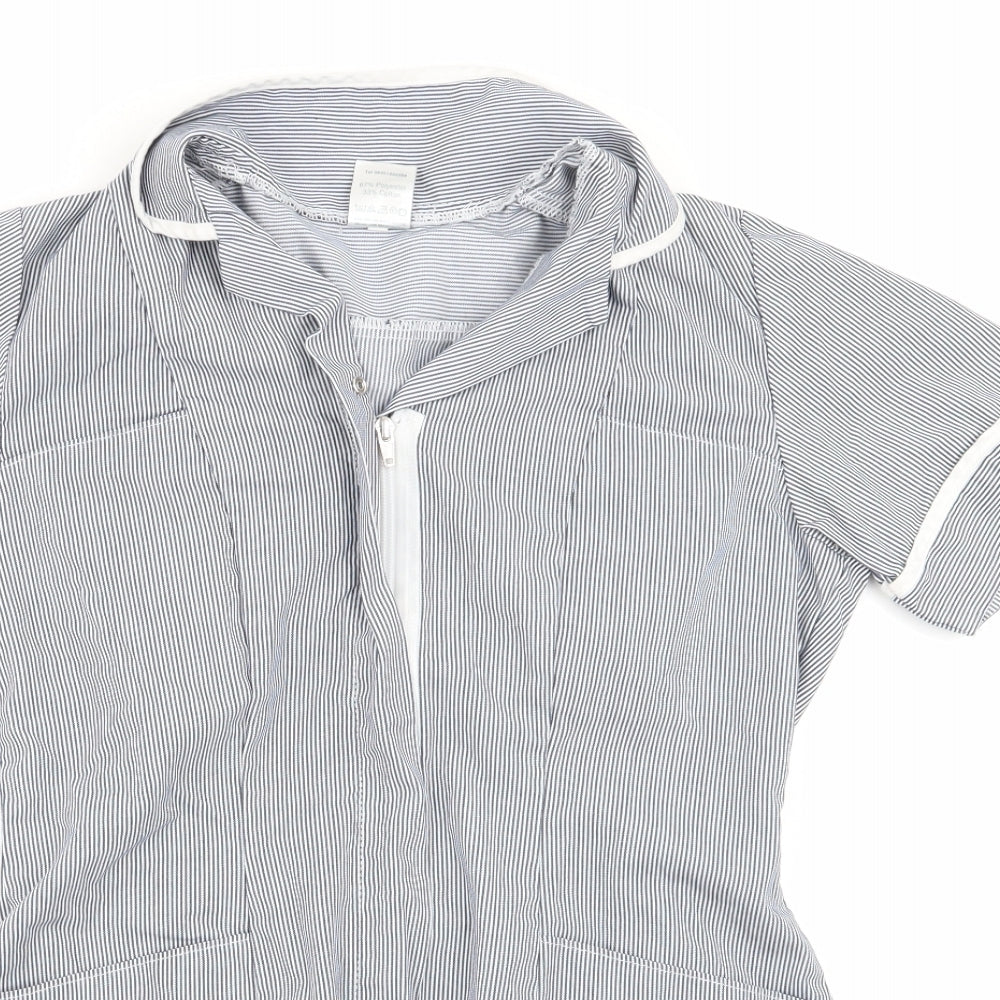 Alexandra Womens Multicoloured Striped  Tunic T-Shirt Size 10