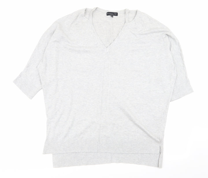 F&F Womens Grey   Pullover Jumper Size 14