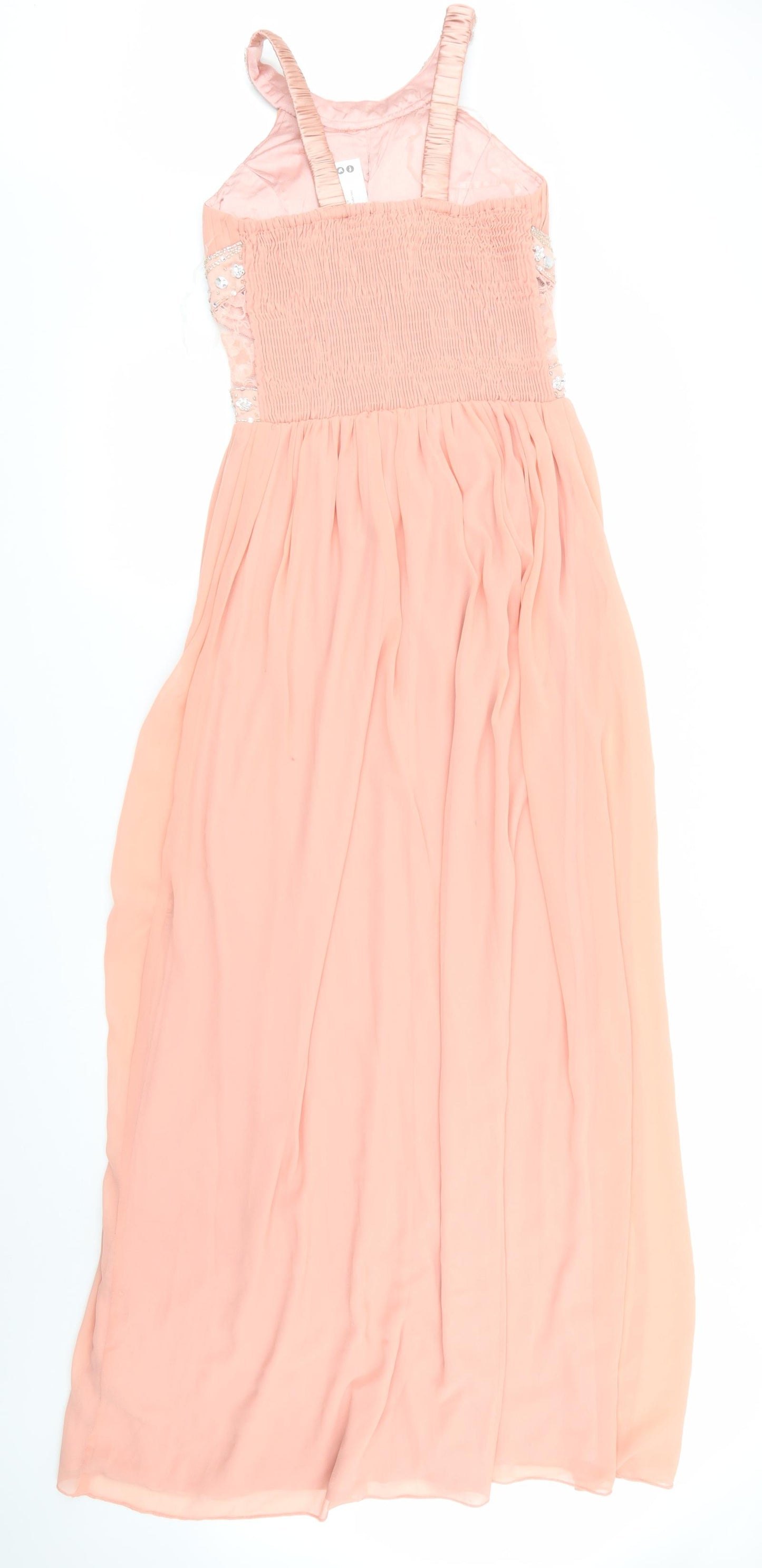 Boohoo Womens Orange   Maxi  Size 10