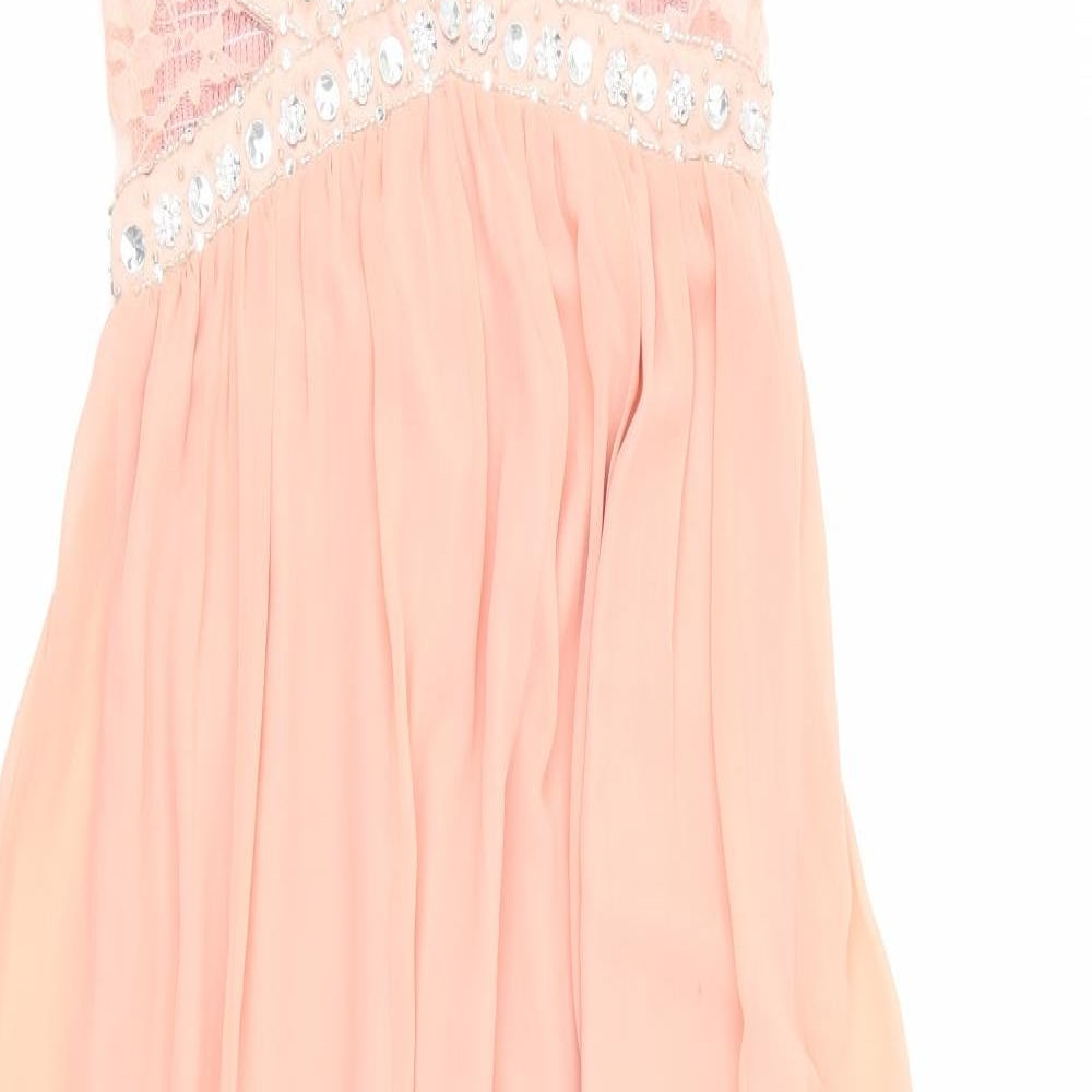 Boohoo Womens Orange   Maxi  Size 10