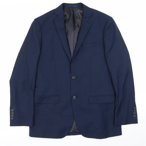 tailor and cutter Mens Blue   Jacket Blazer Size 36
