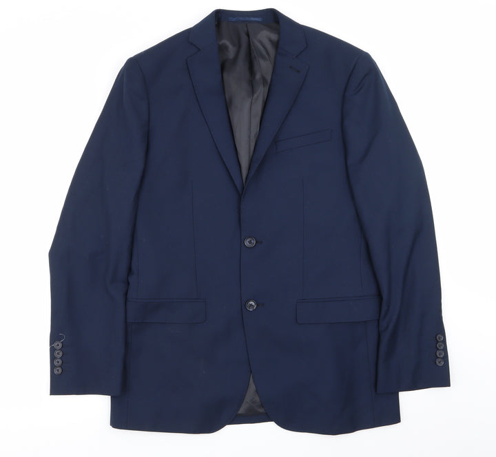 tailor and cutter Mens Blue   Jacket Blazer Size 36