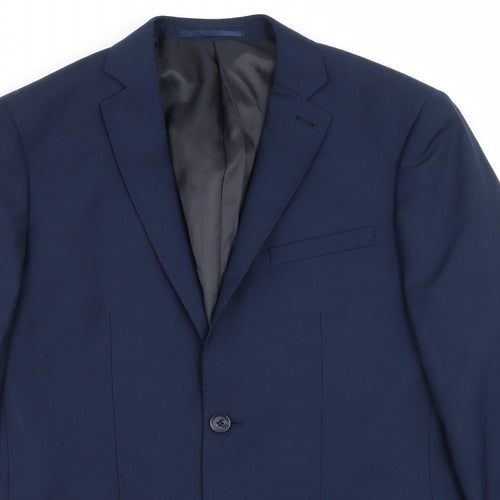 tailor and cutter Mens Blue   Jacket Blazer Size 36