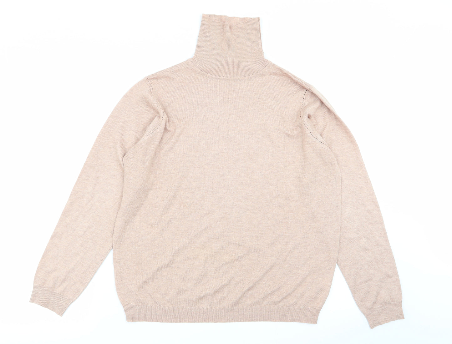 Dorothy Perkins Womens Beige   Basic T-Shirt Size 16