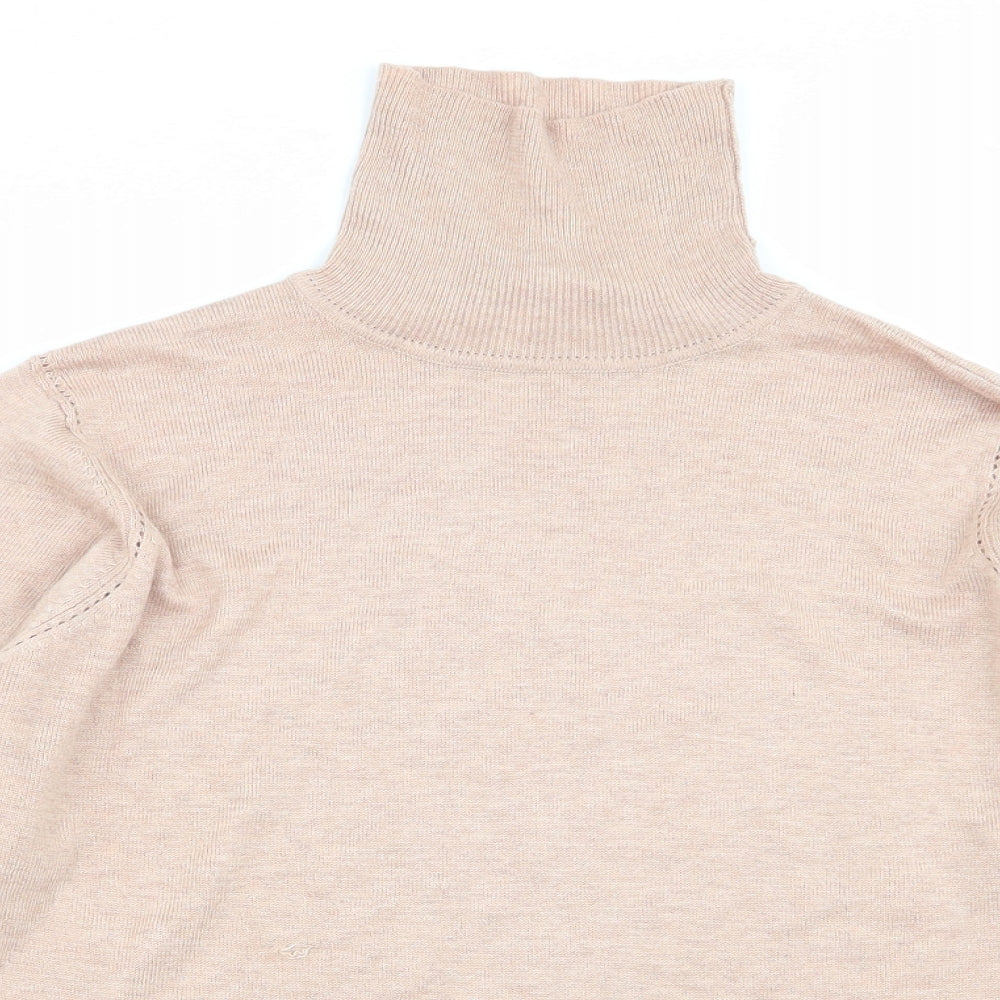 Dorothy Perkins Womens Beige   Basic T-Shirt Size 16