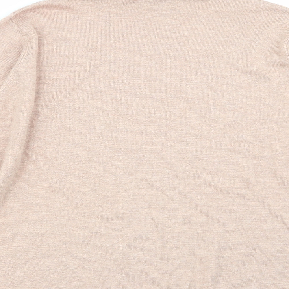 Dorothy Perkins Womens Beige   Basic T-Shirt Size 16