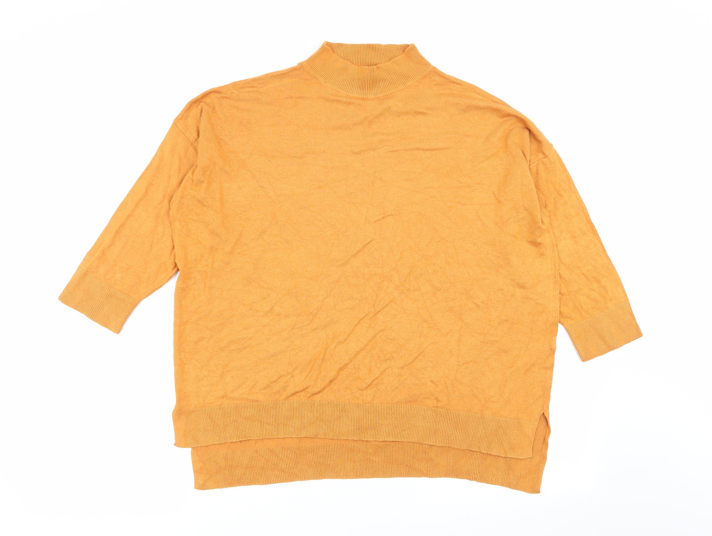 F&F Womens Yellow   Pullover Jumper Size 16
