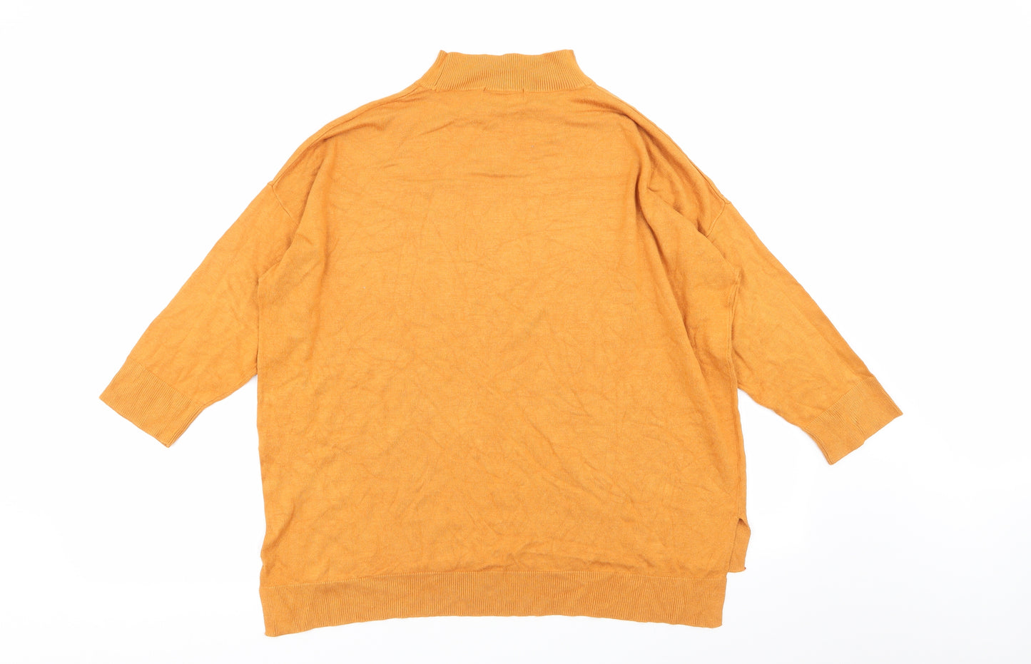 F&F Womens Yellow   Pullover Jumper Size 16