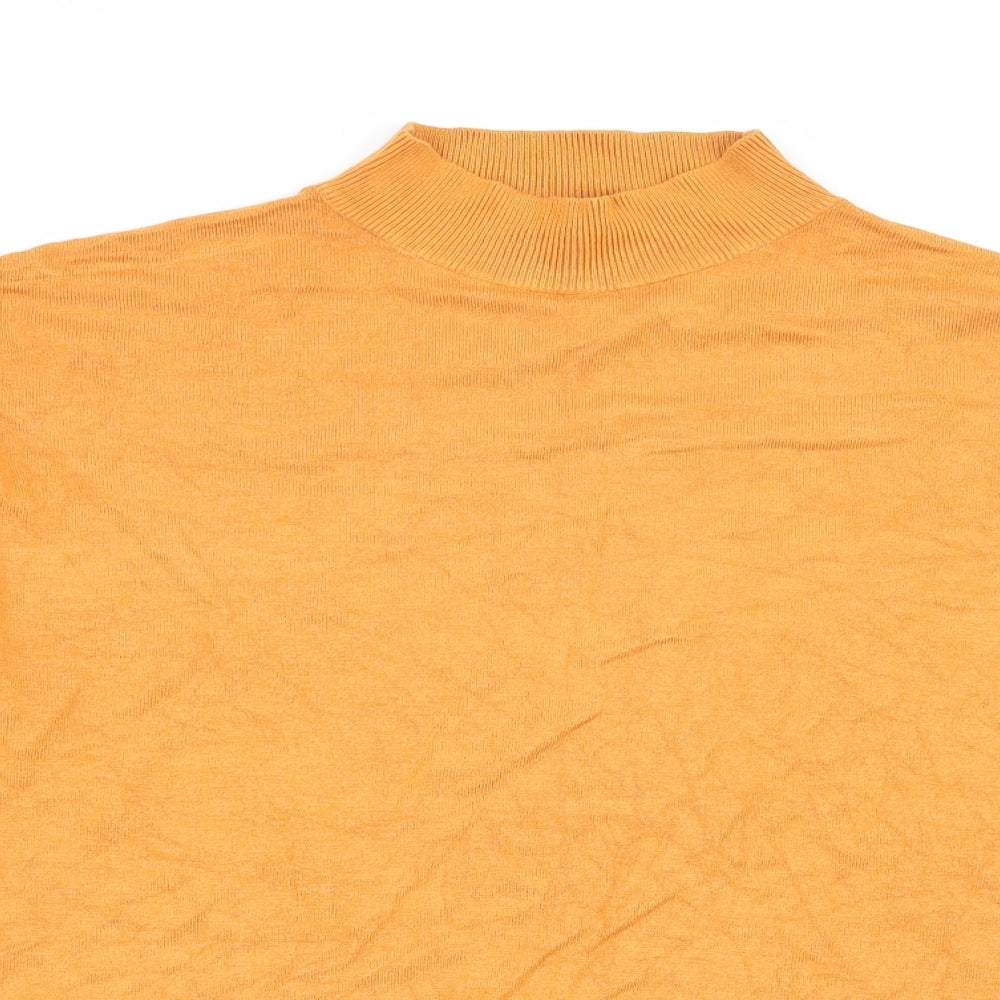 F&F Womens Yellow   Pullover Jumper Size 16