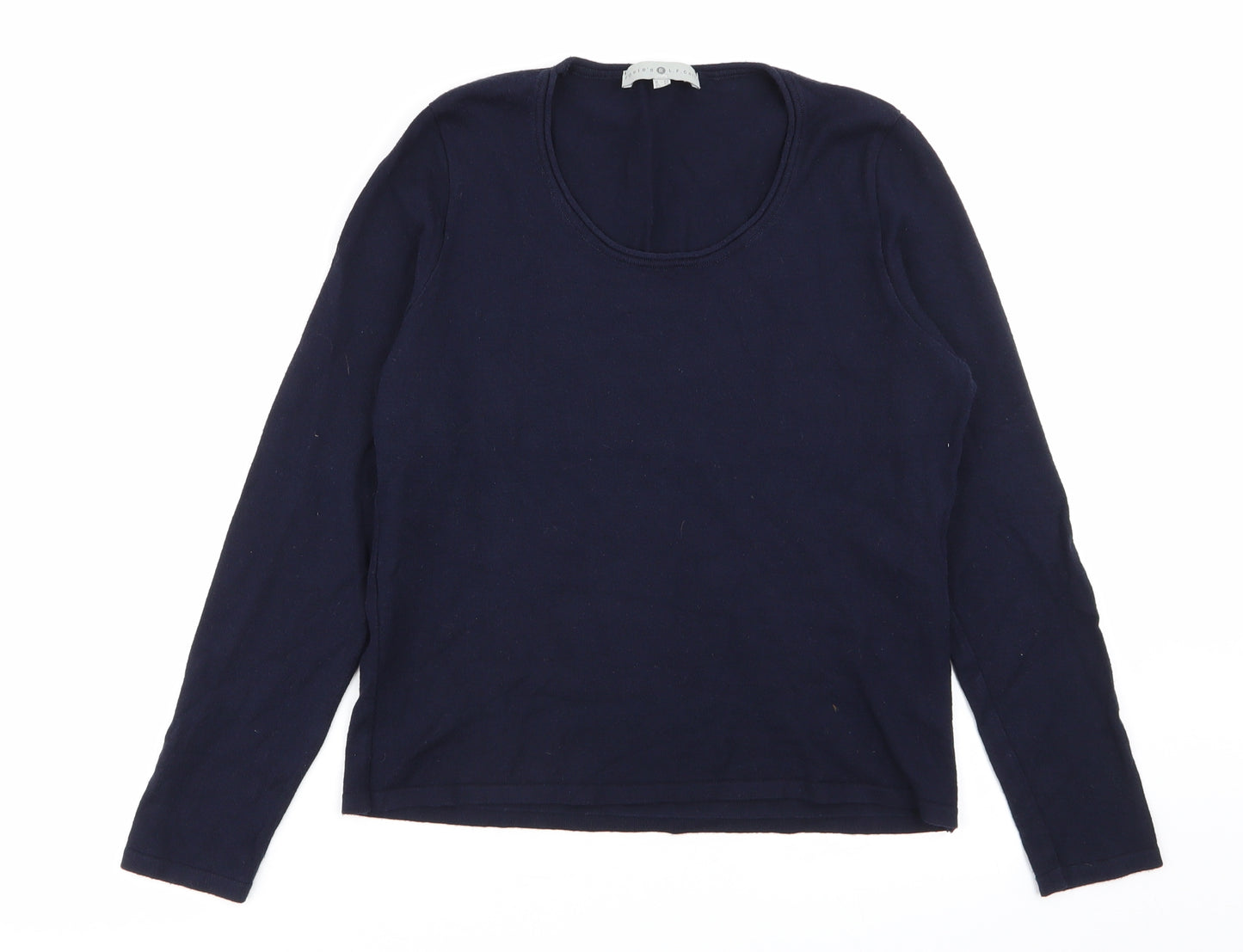 rosies Womens Blue   Basic T-Shirt Size 14
