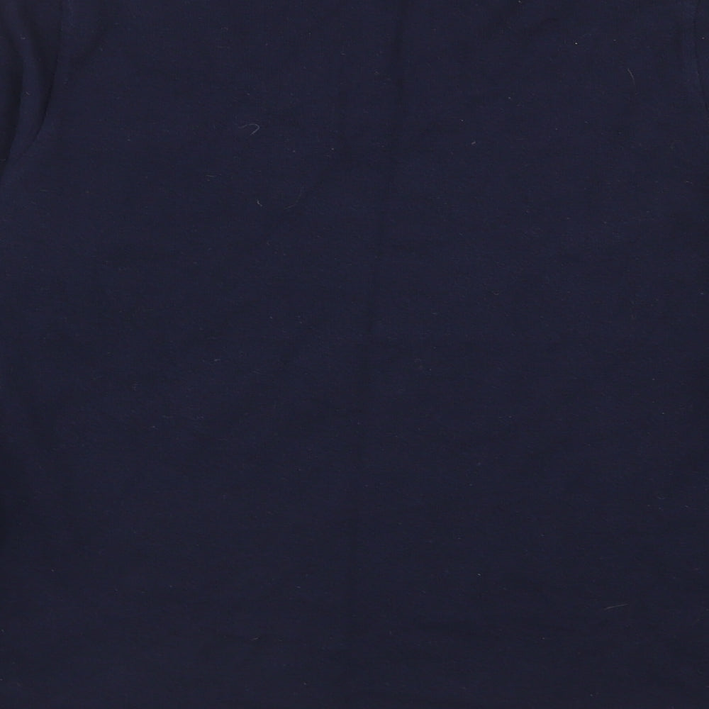 rosies Womens Blue   Basic T-Shirt Size 14