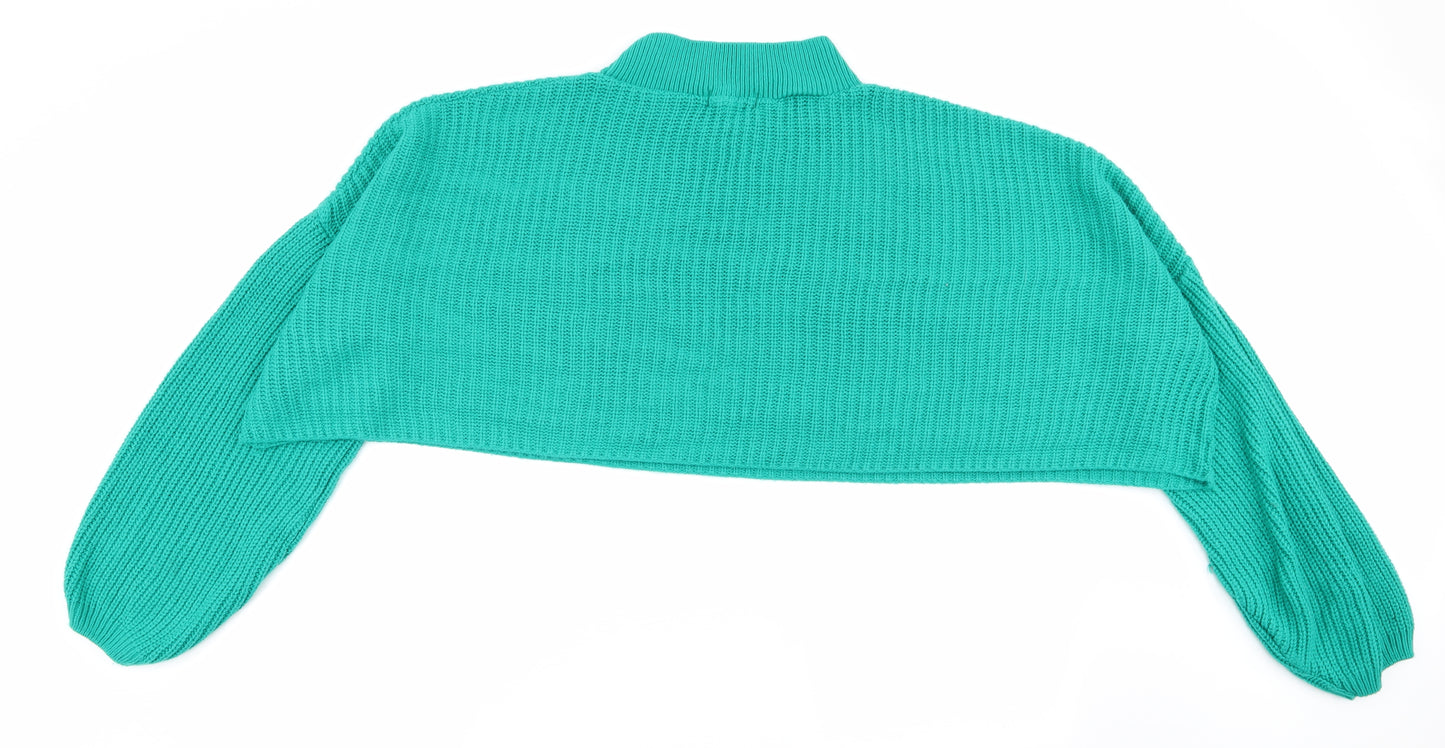In the Style Womens Green   Pullover Jumper Size 12