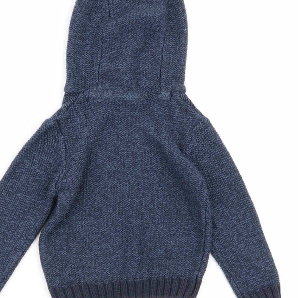 pep and co Boys Blue   Pullover Jumper Size 18-24 Months