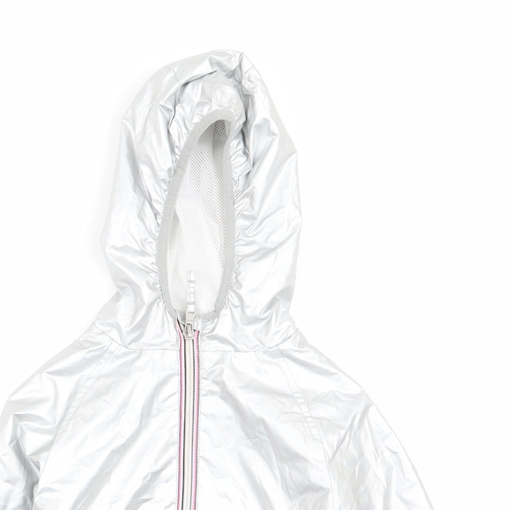 NEXT Girls Silver   Jacket Coat Size 3 Years