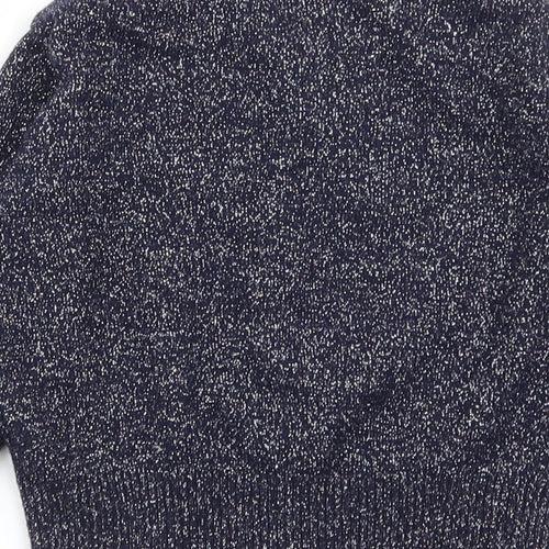 Asda George Girls Blue   Cardigan Jumper Size 5-6 Years