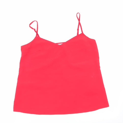 Miss Selfridge Womens Red   Camisole Tank Size 10